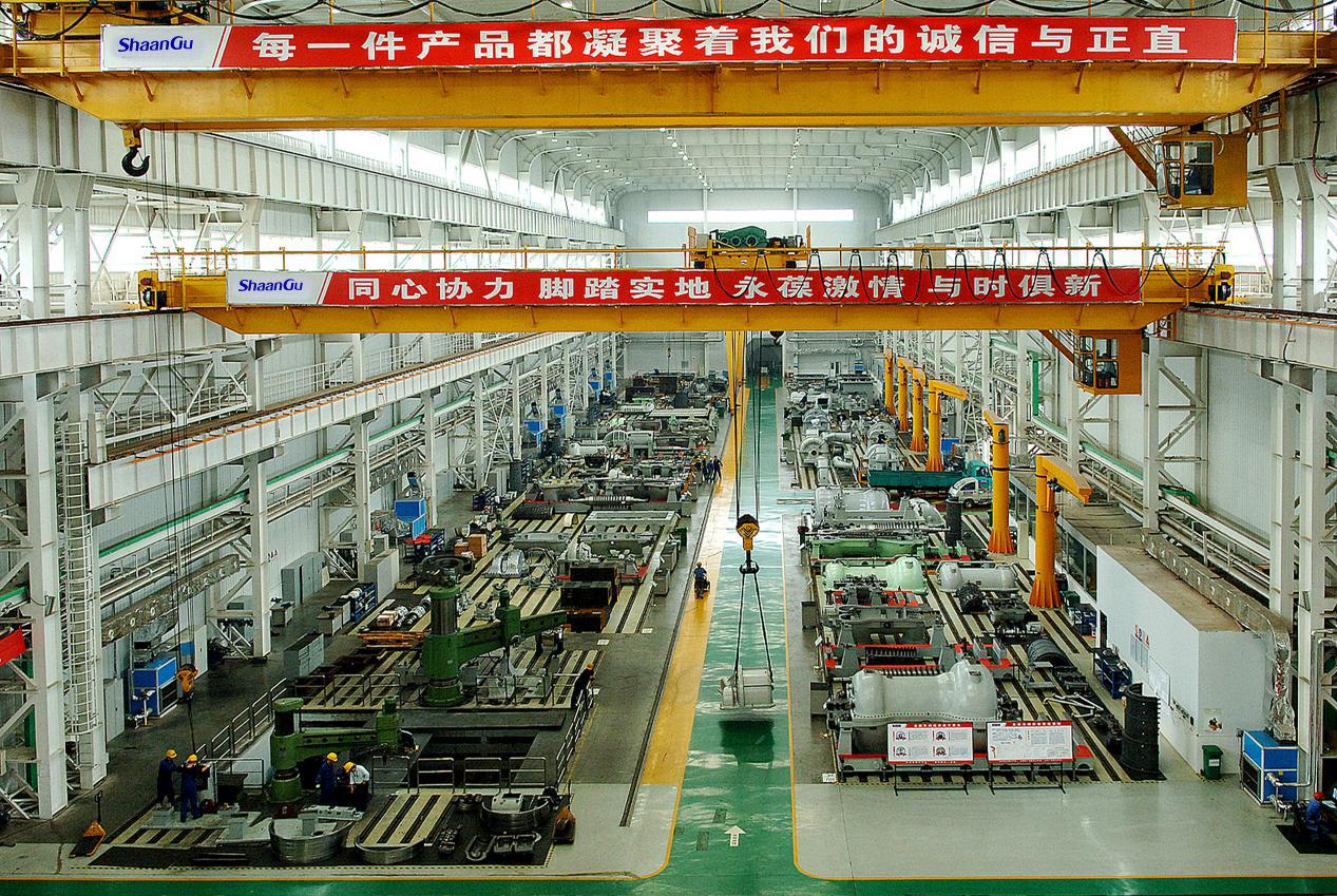 新一代10萬等級空分壓縮機組在陜鼓動力試車成功